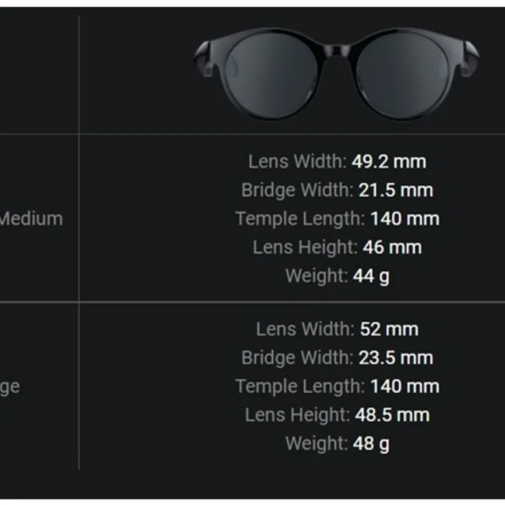 (NEW) Razer Anzu Smart Glasses